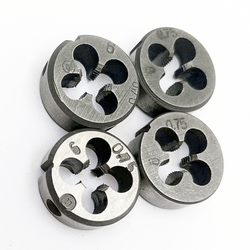 Плашка 2650-1585 М6,0х0,75 9ХС (D20мм, L7мм) ГОСТ 9740-71 (компл-т из 4шт)