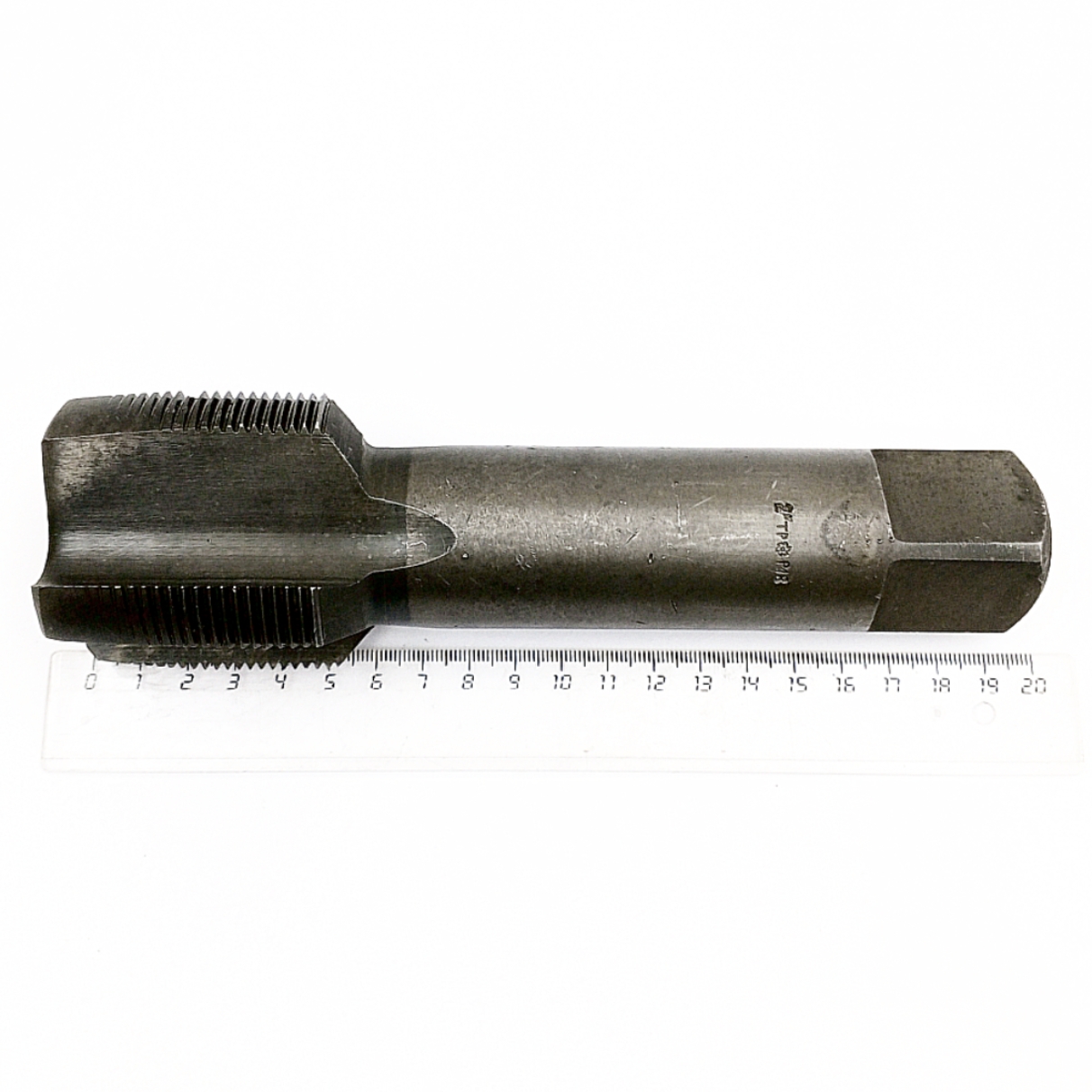 Метчик 2625-0105 трубный G 2" -11ниток/дюйм 55° Р18 Z=4 VAP (однопроходный, исп-1, для сквозных отверстий) ГОСТ 3266-81