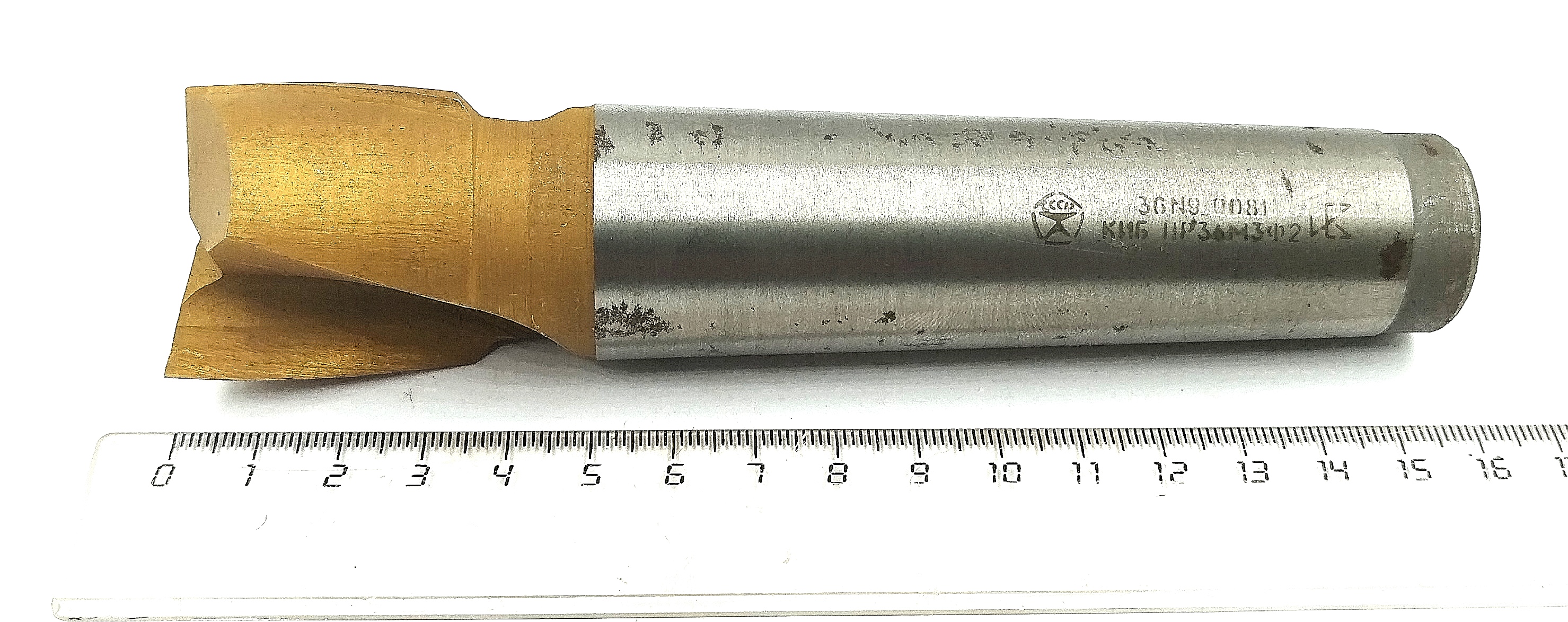 Фреза Концевая шпоночная d 36Х32 N9 к/х Z=2 КМ4 Р3АМ3Ф2