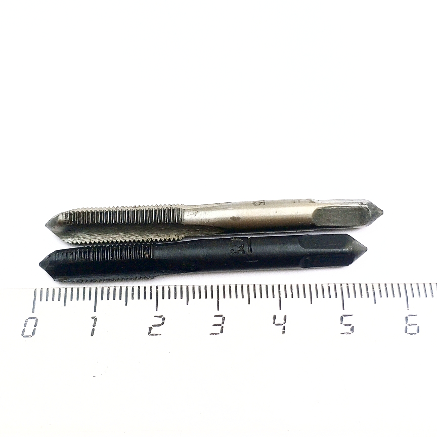 Метчик М7х0,75 Ручной, к-т из 2-х шт