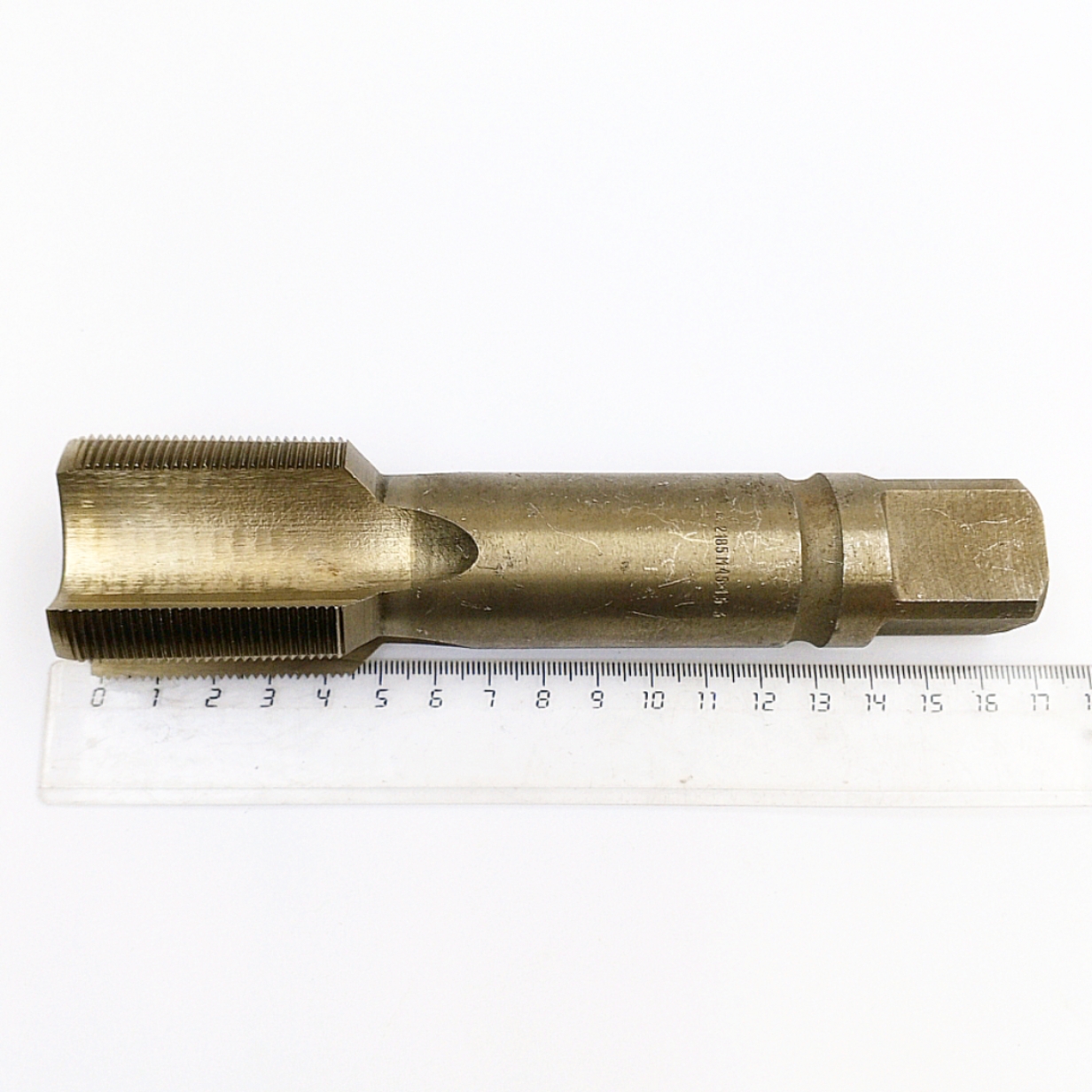 Метчик 2620-2185 машинно-ручной М45х1,5 кл.3 Р6М5 (чистовой, №2) для глухих отверстий ГОСТ 3266-81