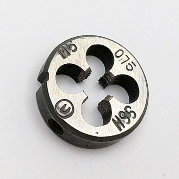 Плашка М6,0х0,75 HSS (D20мм, L5мм)