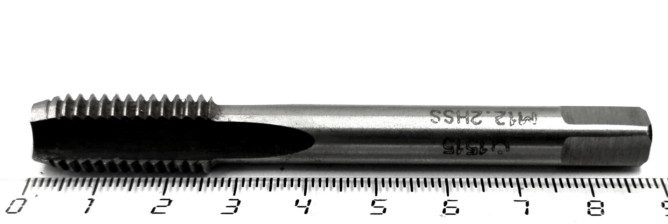 Метчик М12х1,75 ручной глухой HSS