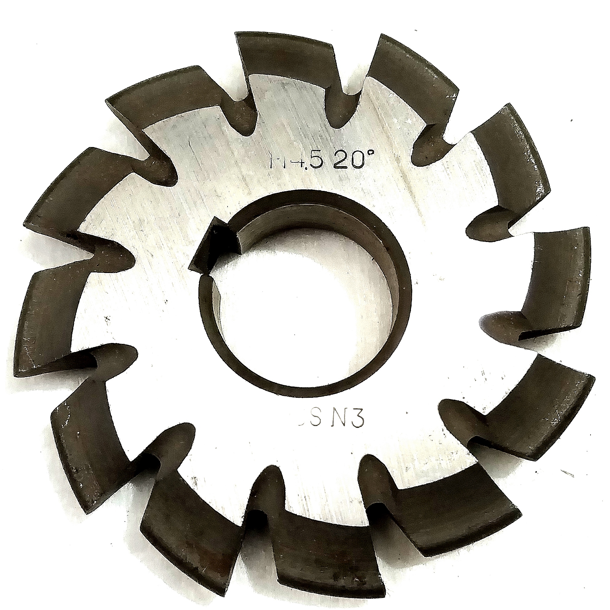 Фреза дисковая зуборезная модульная м4,5 №3 20° Р6М5 (HSS) ГОСТ 10996-64