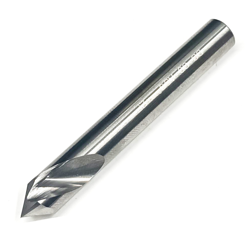 Фреза фасочная твердосплавная d8х90° z=2