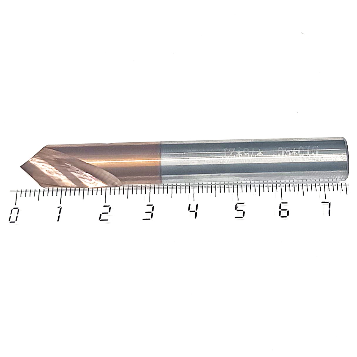 Фреза фасочная твердосплавная d10х90° z=2 с покрытием