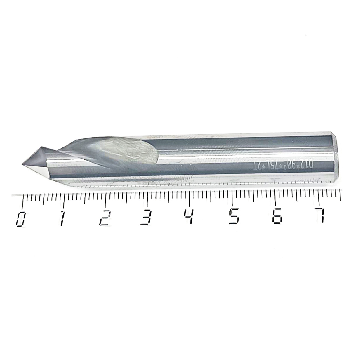 Фреза фасочная твердосплавная d12х90° z=2