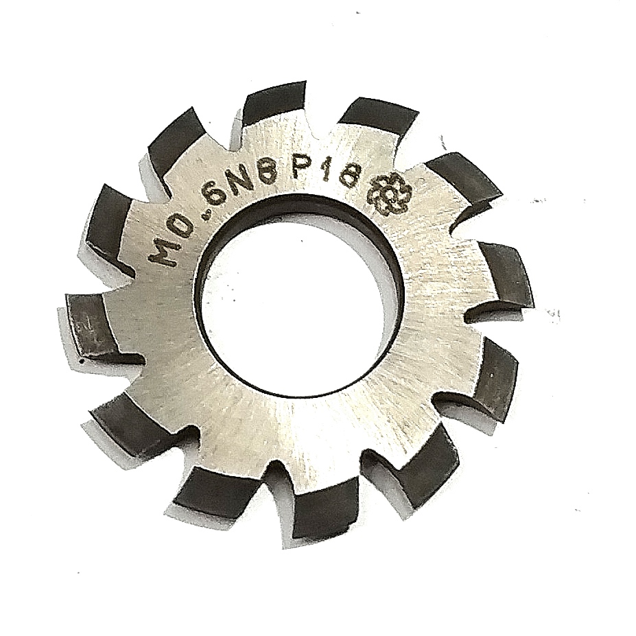 Фреза дисковая зуборезная модульная м0,6 №8 20° Р18 ГОСТ 13838-68 (мелкомодульная)