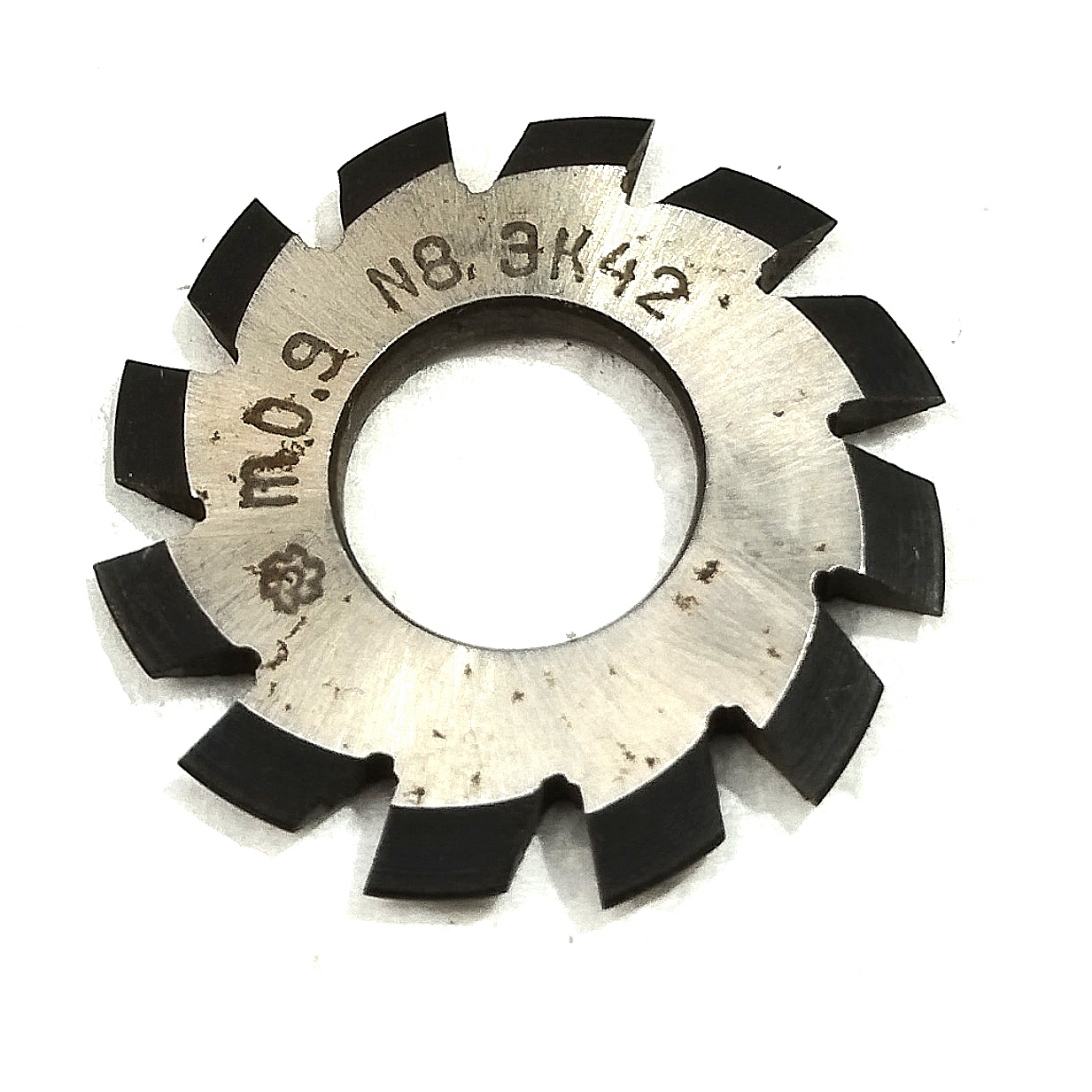 Фреза дисковая зуборезная модульная м0,9 №8 20° ЭК42 ГОСТ 13838-68 (мелкомодульная)