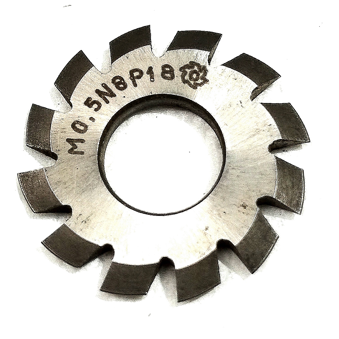 Фреза дисковая зуборезная модульная м0,5 №8 20° Р18 ГОСТ 13838-68 (мелкомодульная)