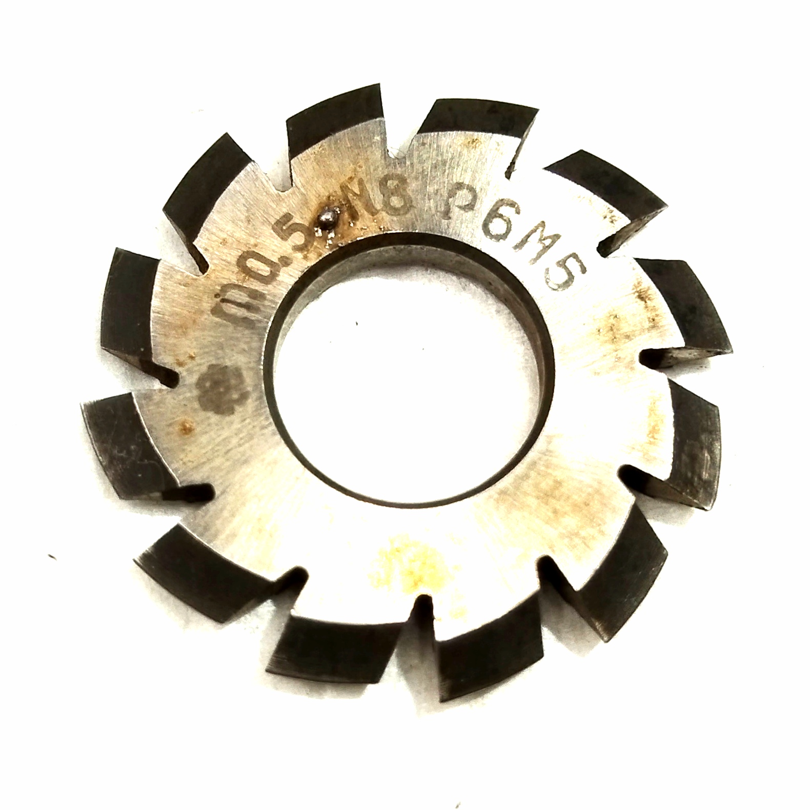 Фреза дисковая зуборезная модульная м0,5 №8 20° Р6М5 (HSS) ГОСТ 13838-68 (мелкомодульная)