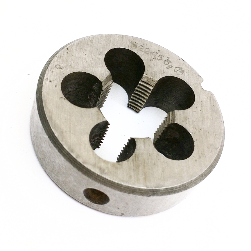 Плашка М22х1,5 6g 9ХС