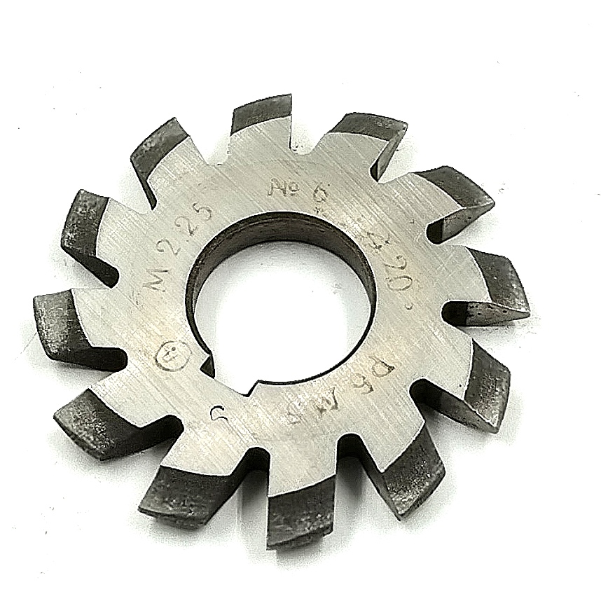 Фреза дисковая зуборезная модульная м2,25 №6 20° Р6М5 (HSS)