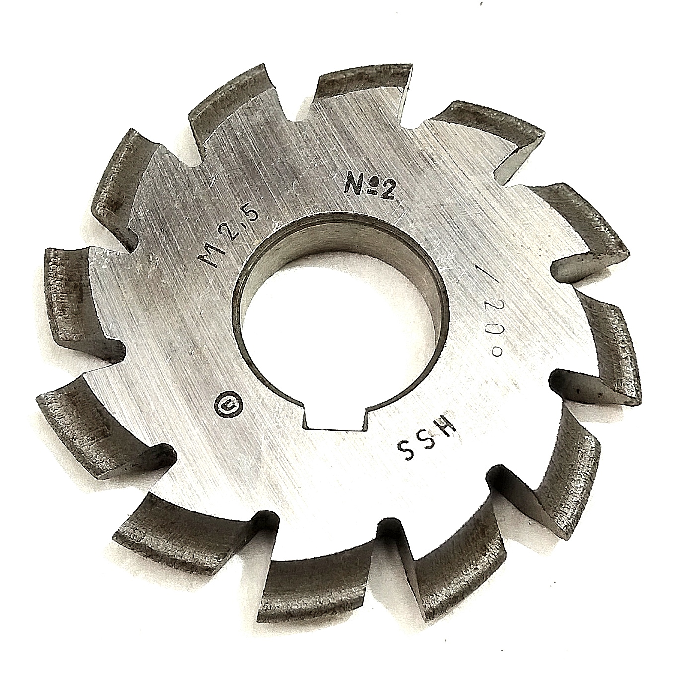 Фреза дисковая зуборезная модульная м2,5 №2 20° Р6М5 (HSS) ГОСТ 10996-64