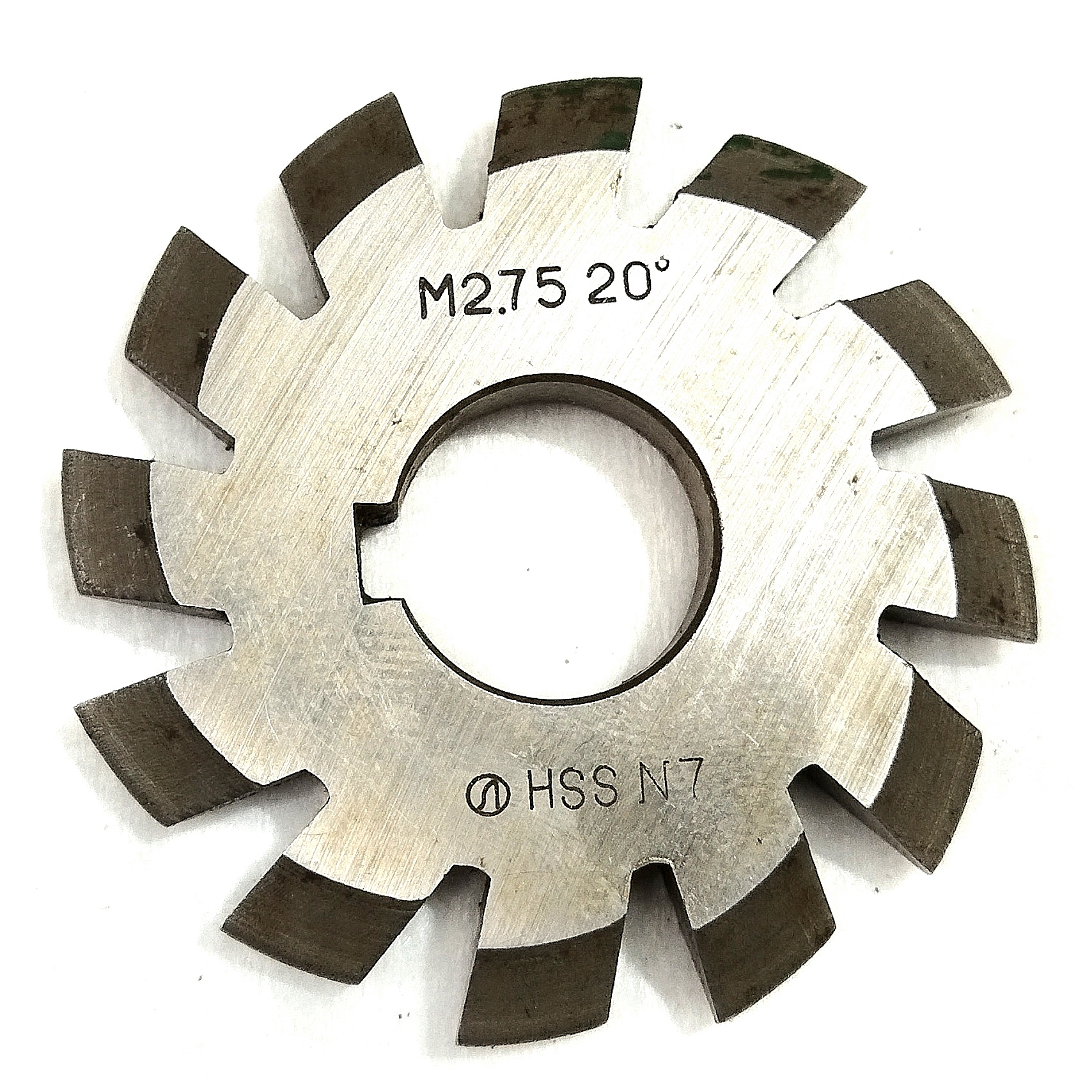 Фреза дисковая зуборезная модульная м2,75 №7 20° Р6М5 (HSS) ГОСТ 10996-64