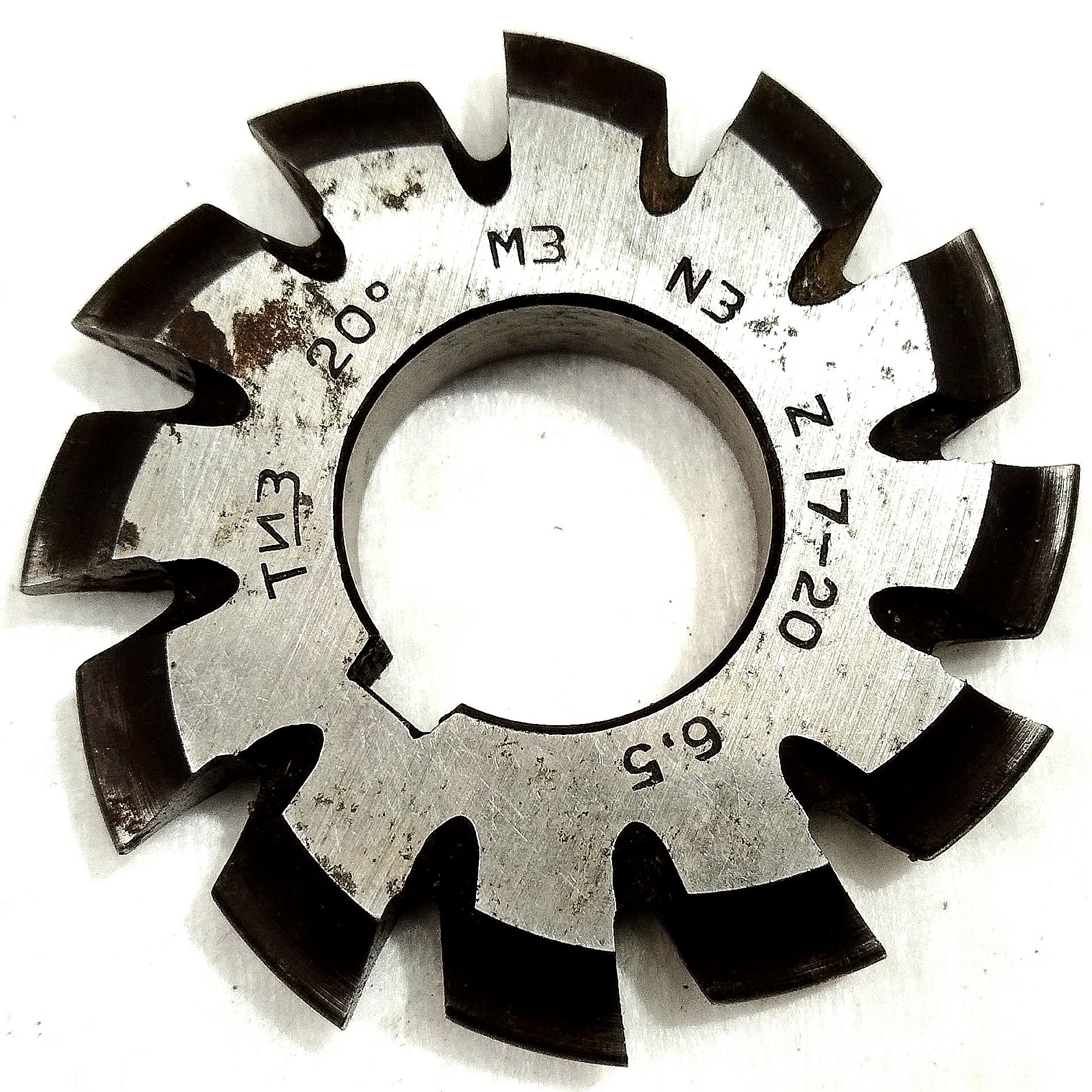 Фреза дисковая зуборезная модульная м3,0 №3 20° 9ХС ГОСТ 10996-64