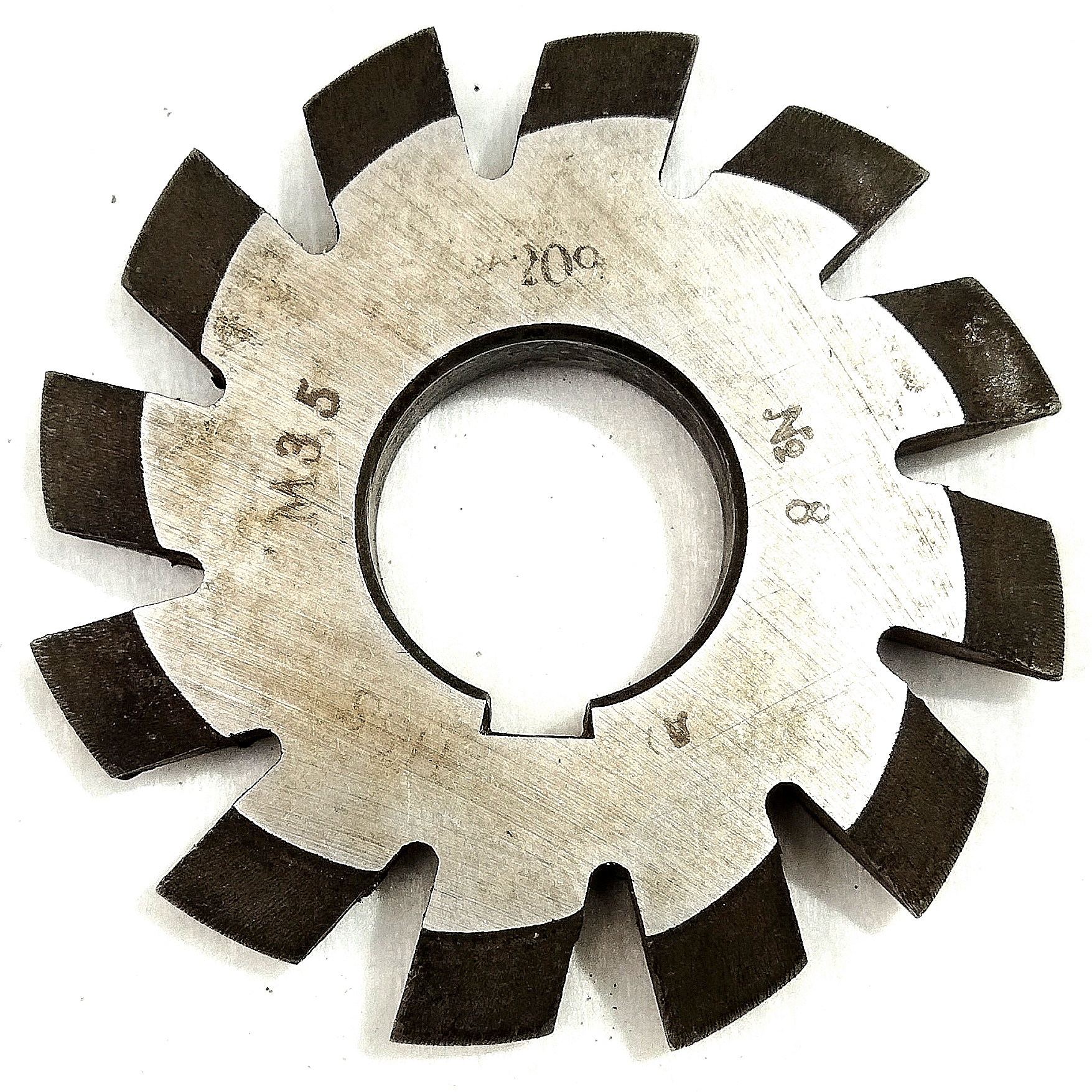 Фреза дисковая зуборезная модульная м3,5 №8 20° Р6М5 (HSS) ГОСТ 10996-64