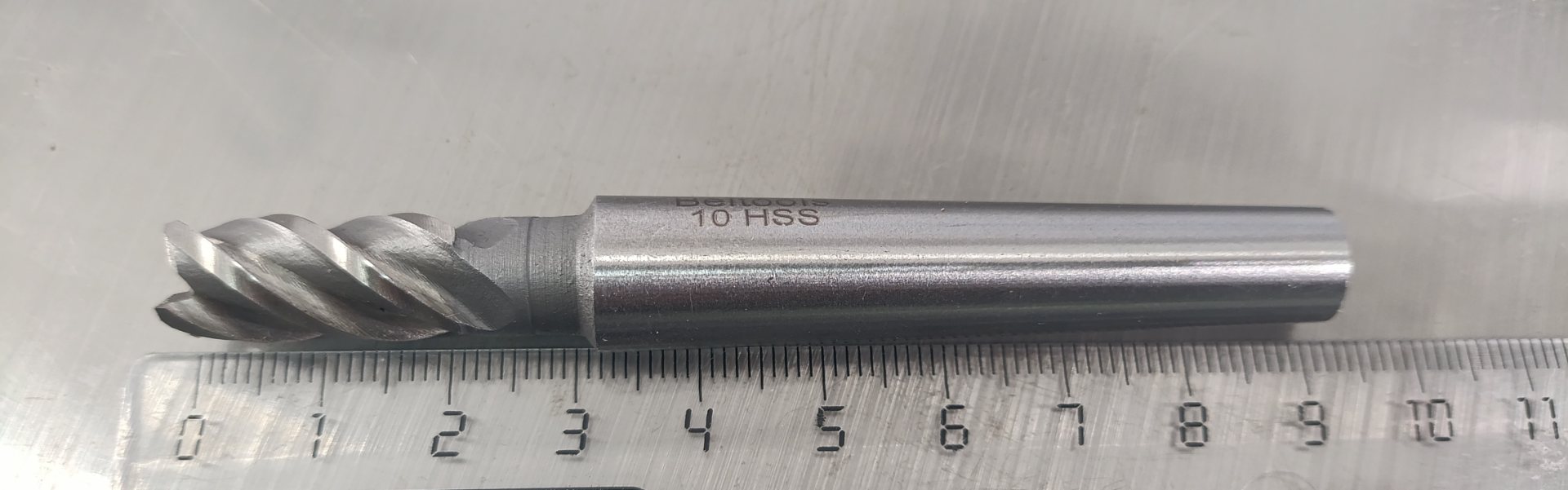 Фреза концевая к/х d10х20 Z=4 HSS КМ1