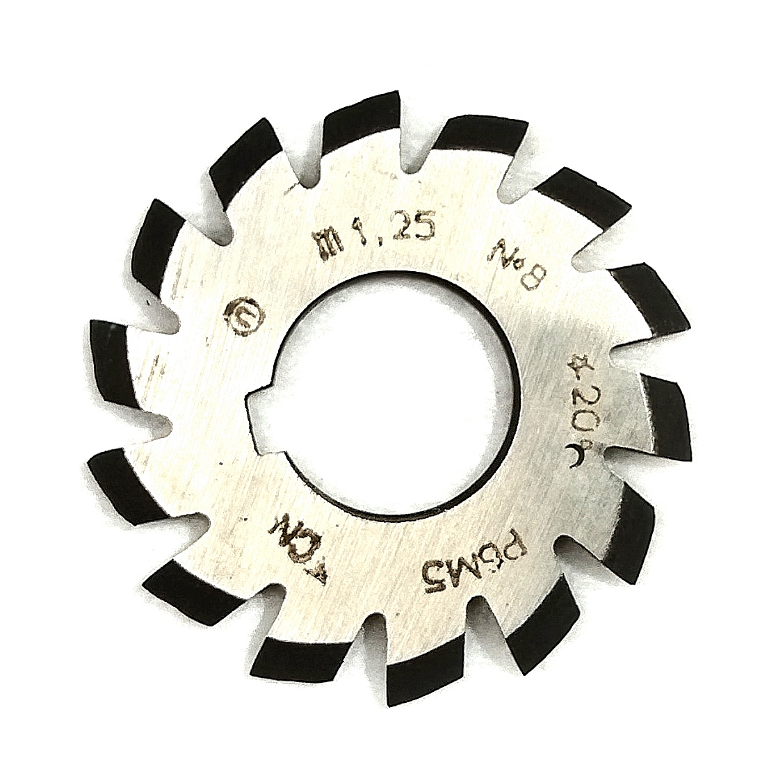 Фреза дисковая зуборезная модульная м1,25 №8 20° Р6М5 (HSS)