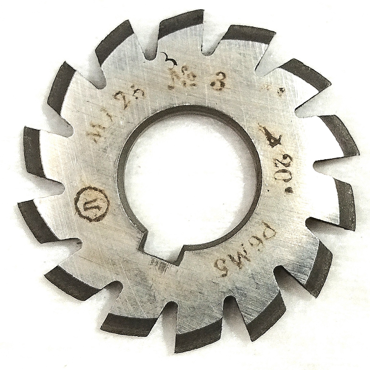 Фреза дисковая зуборезная модульная м1,25 №3 20° Р6М5 (HSS)