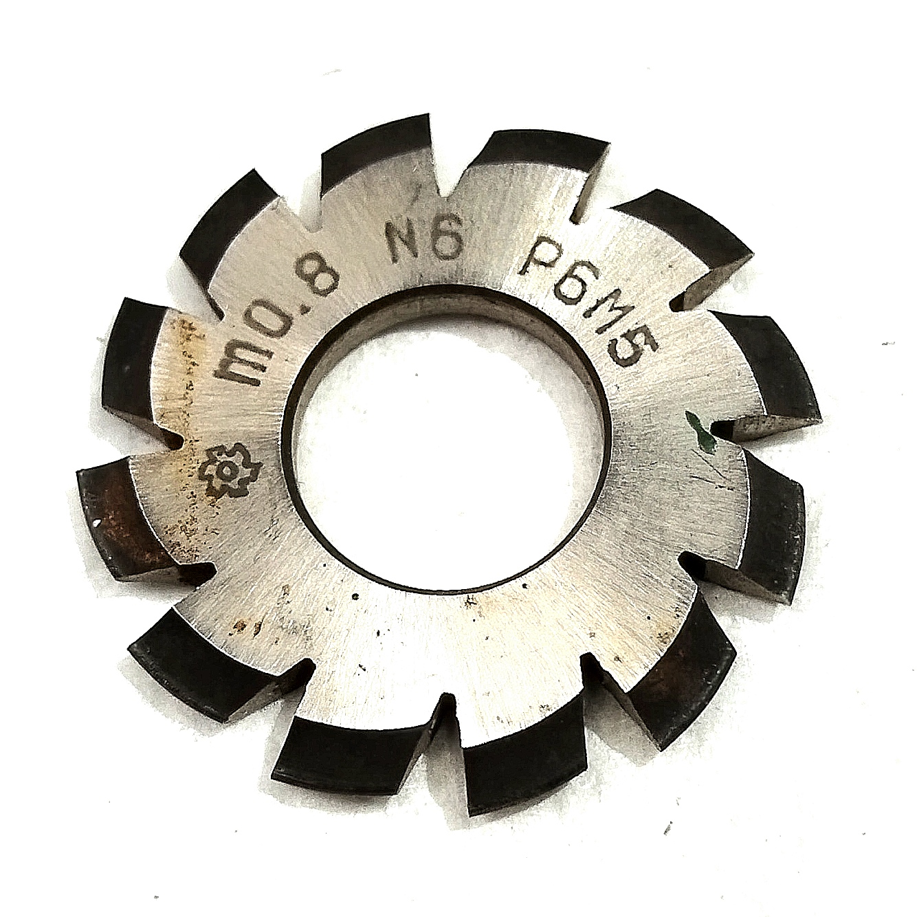 Фреза дисковая зуборезная модульная м0,8 №6 20° Р6М5 (HSS) ГОСТ 13838-68 (мелкомодульная)