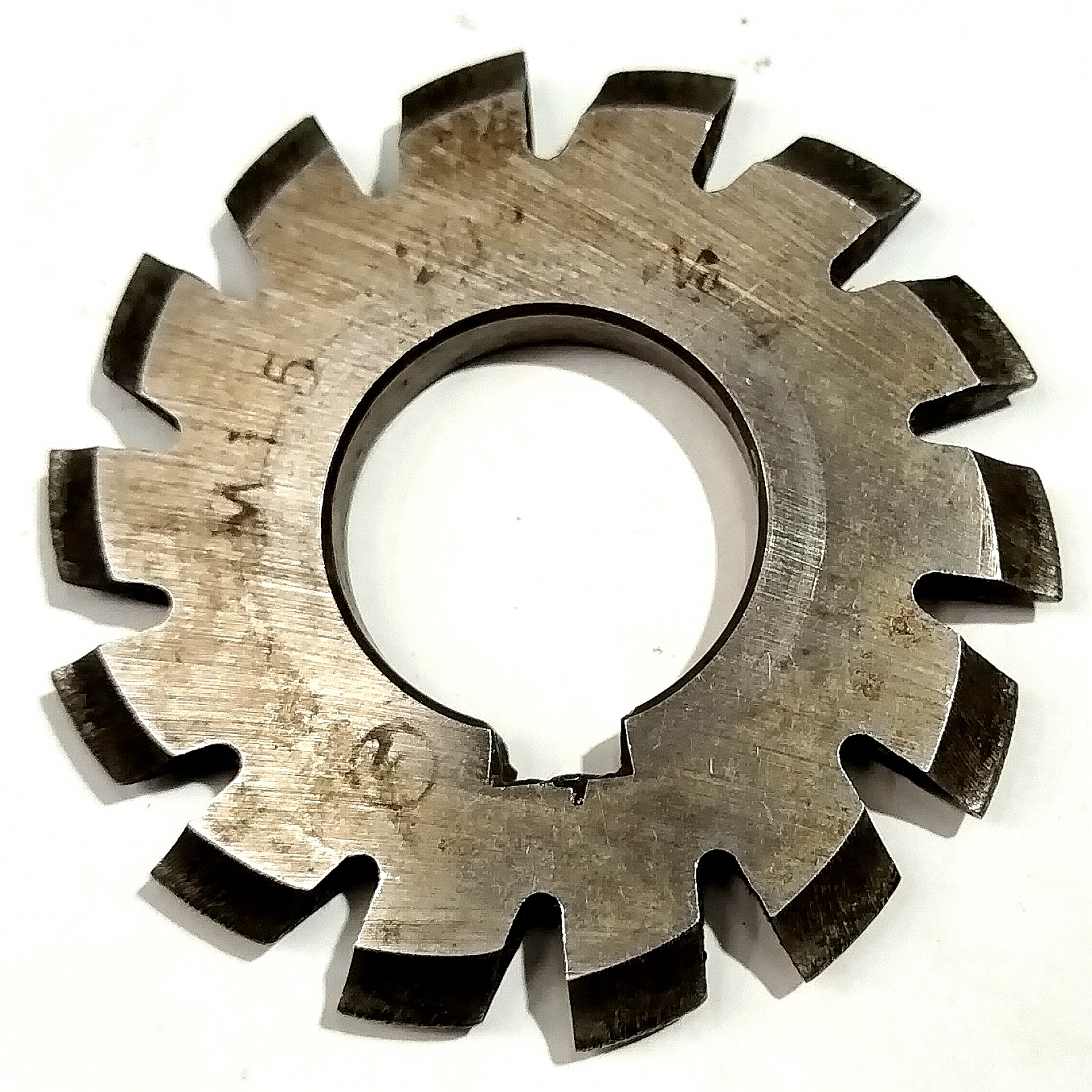 Фреза дисковая зуборезная модульная м1,5 №4 20° Р6М5 (HSS) ГОСТ 10996-64