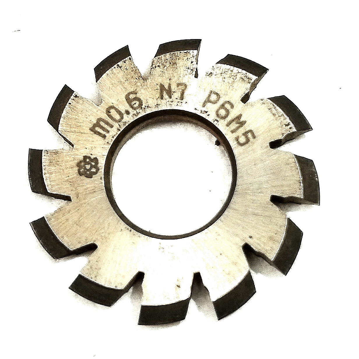 Фреза дисковая зуборезная модульная м0,6 №7 20° Р6М5 (HSS) ГОСТ 13838-68 (мелкомодульная)